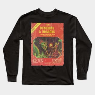 vintage dungeon & dragons adventure game Long Sleeve T-Shirt